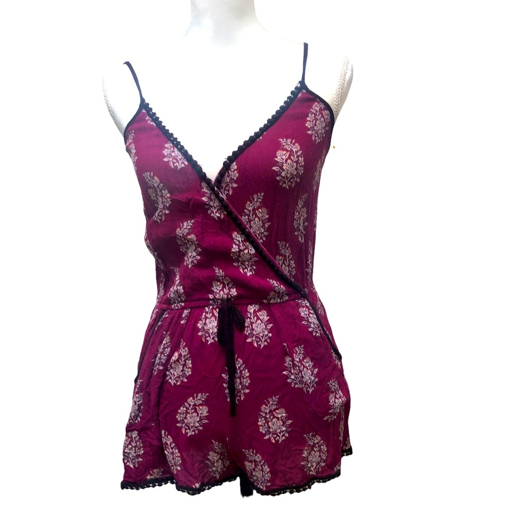 Band of Gypsies Floral Romper
